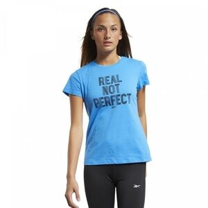 Reebok graphic tee Real Not Perfect